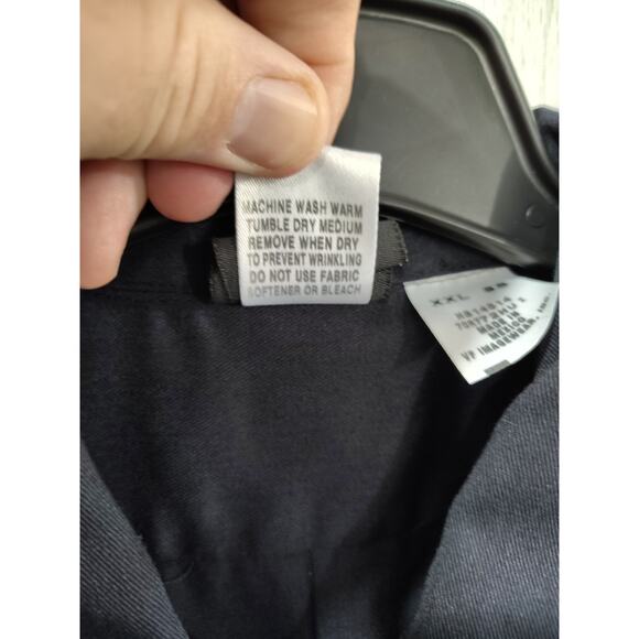 Lot Of 3 VF Image Wear The Force Men's Black Uniform Shirt Size 2xl Security - Picture 5 of 7